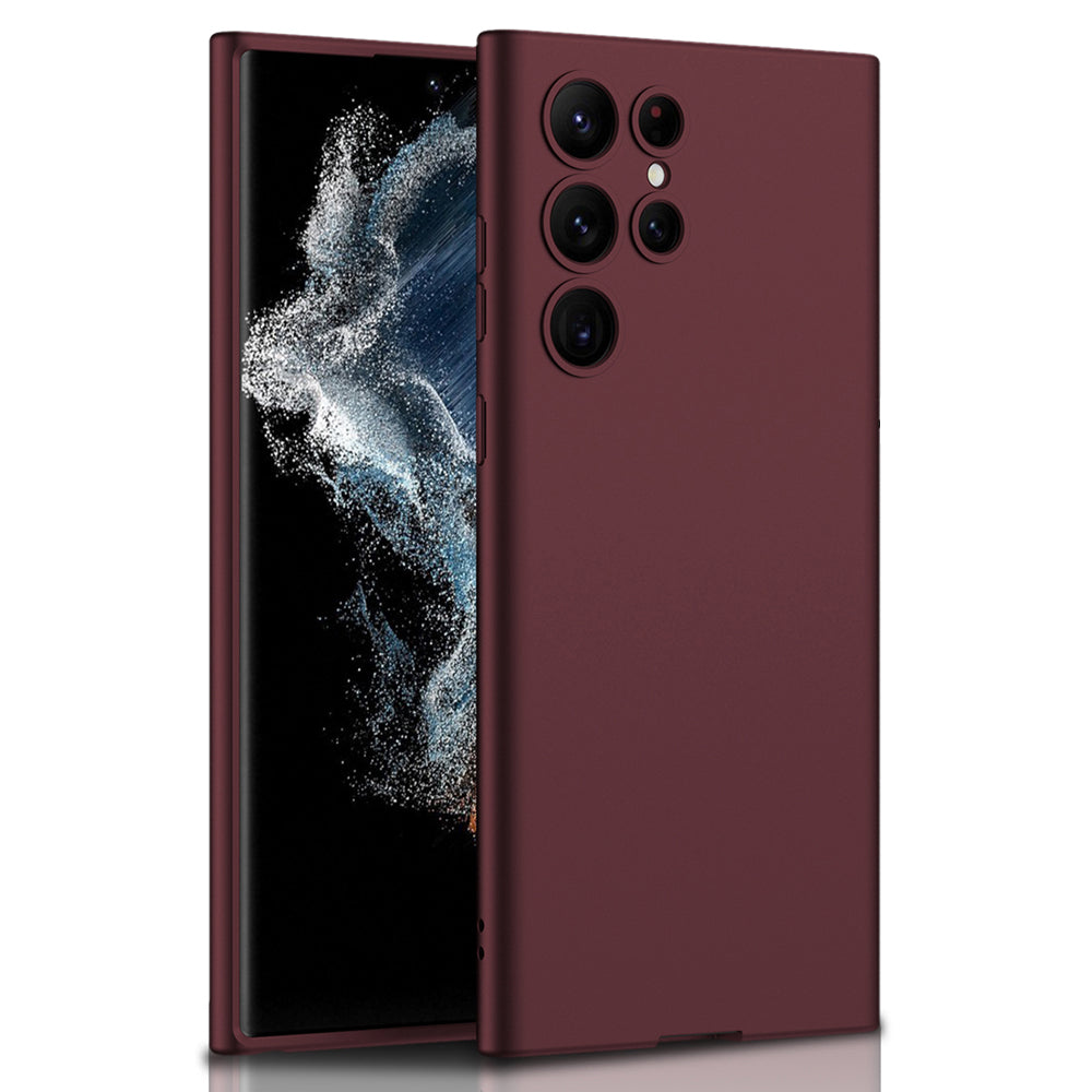 GKK til Samsung Galaxy S23 Ultra Anti-drop hårdt pc-telefontaske Skin-touch Følelse Slank mobiltelefon Bagcover GKK til Samsung Galaxy S23 Ultra Anti-drop hårdt pc-telefontaske Skin-touch Følelse Slank mobiltelefon Bagcover